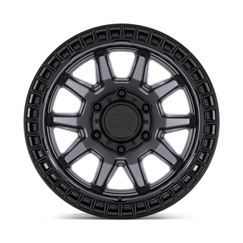 BR CALICO 17X8.5 5X120 74 M-GMTL BLK +34