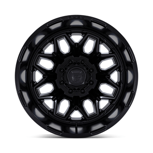 FLUX DRW 22X8.25 8X6.5 -265 BLK-OUT (DR)