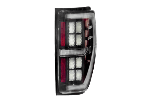 XB LED TAILS FORD F150 09-14 PAIR BLACK