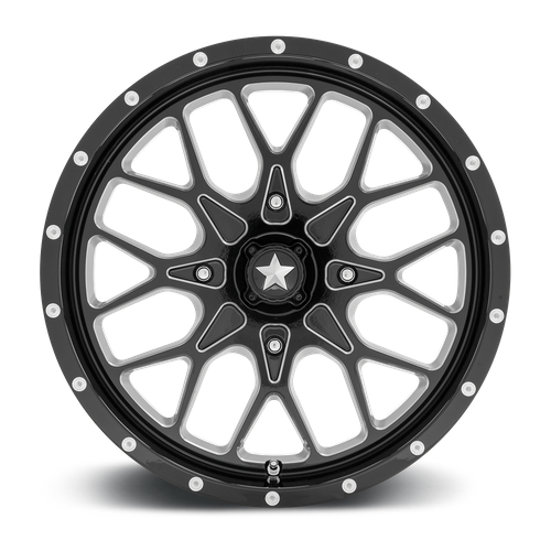PORTAL UTV 16X7 4X137 96 G-BLK-MILL +10