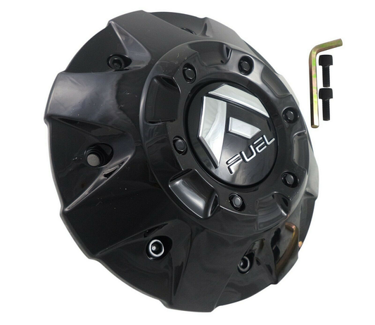 FUEL FLAT BTM GL-BLK CAP BLK RIVETS 5/6L