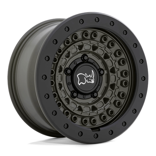 BARRICADE 17X8.5 6X120 67 OD-GRN-BLK +10