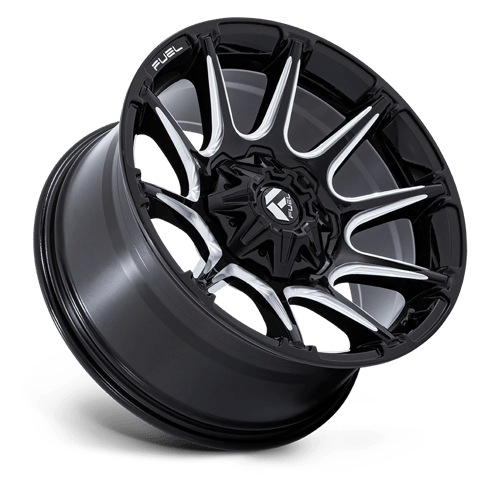 SUPER C 22X12 8X180 124 -44 G-BLK MILL
