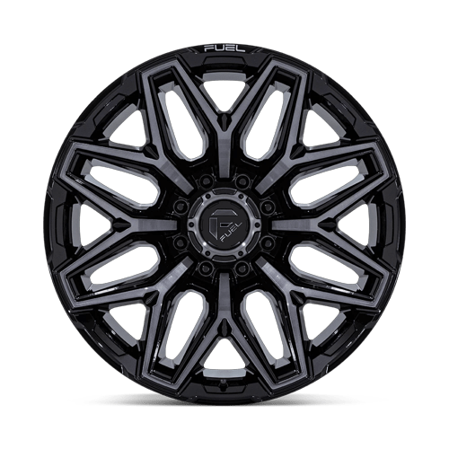 FLUX 22X12 8X180 124 -44 G-BLK GTCC