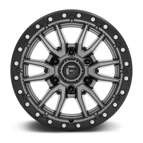 REBEL 18X9 6X5.5 106 +1 M-GMTL-BLK-RG