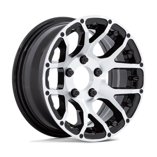 HE1825 15X6 6X5.5 +0 G-BLK-MCH (NO CAP)