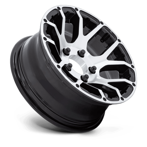 HE1825 14X6 5X4.5 -6 G-BLK-MCH (NO CAP)