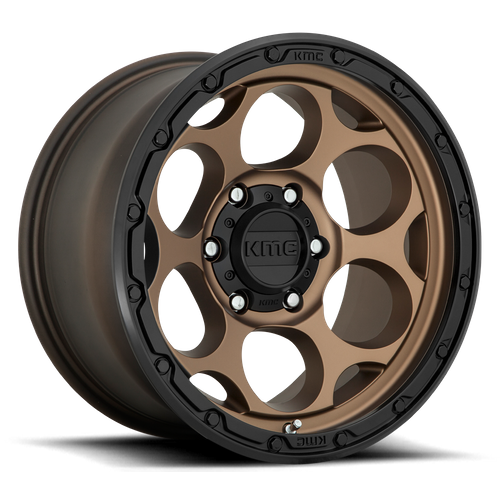 KM541 17X8.5 5X5.0 M-BRZ BLK LP 00MM