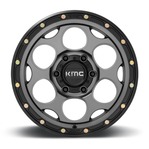 KM541 17X8.5 6X5.5 S-GRY BLK-LP 00MM
