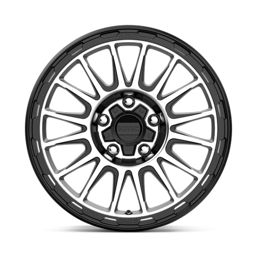 KM542 17X8 5X4.25 S-BLK MACH 38MM