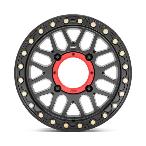 GRENADE UTV BL 15X6 4X156 S-BLK 38MM