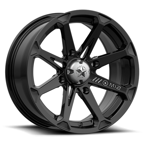 DIESEL UTV 15X7 4X156 GLOSS BLACK 10MM