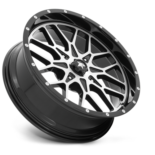 PORTAL UTV 20X7 4X137 112 G-BLK-MACH +0