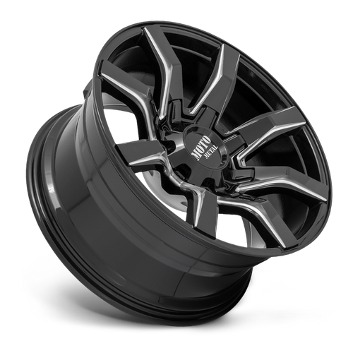 MO804 22X10 5X5.0/5.5 G-BLK MILL -18MM