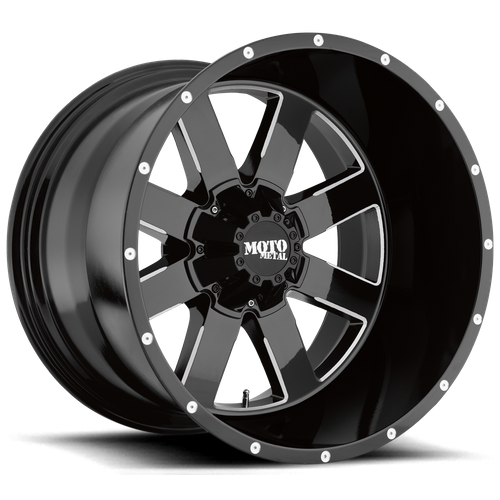 MO962 20X9 5X5.5/150 G-BLK/MILL 0MM