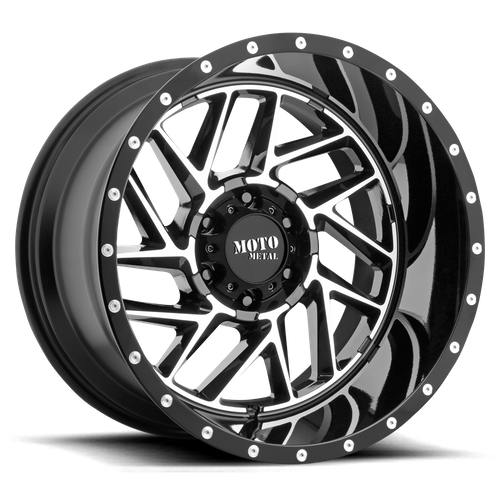 MO985 20X12 5X5.0 G-BLK MACH -44MM