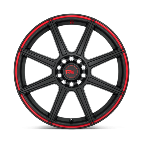 MR142 17X7 4X100/4.25 S-BLK RED 40MM