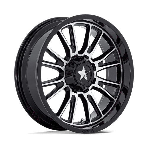 THUNDERLIPS UTV 14X7 4X137/156 G-BLK MCH