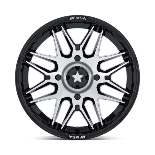 RADAR UTV 15X7 5X4.5 72 +10 G-BLK-MCH