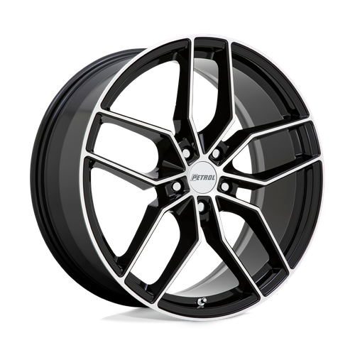 PE P5C 18X8 5X112 66 G-BLK MACH +40