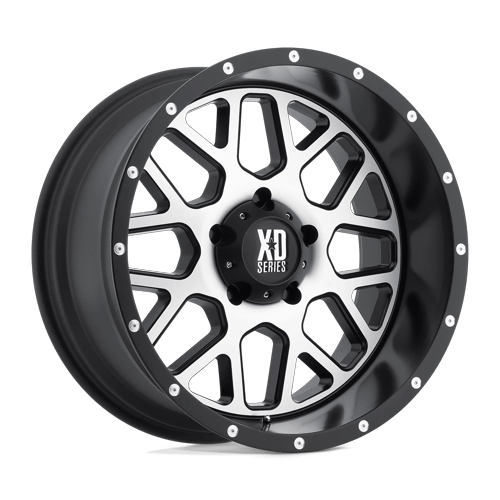 XD820 18X9 6X5.5 106.25 S-BLK MACH +18