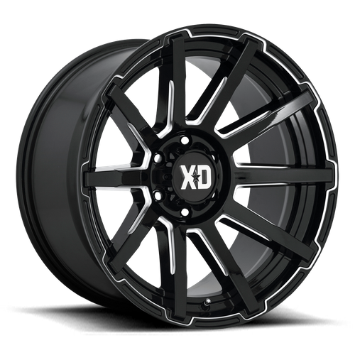 XD847 20X10 5X5.0 G-BLK MILL -18MM