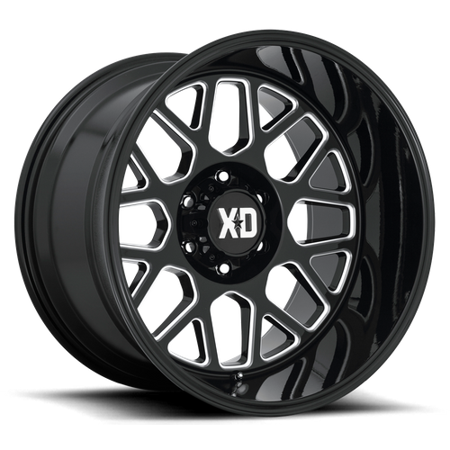 XD849 20X10 5X5.0 G-BLK MILL -18MM