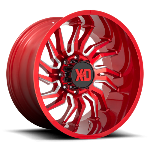XD858 22X12 8X6.5 CANDY RED MILLED -44MM